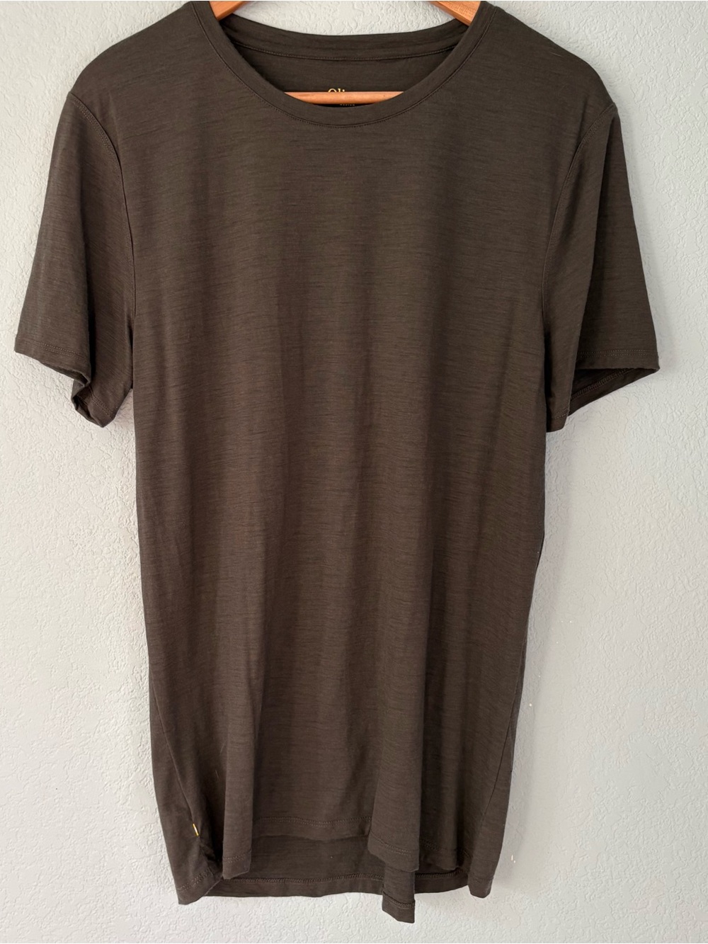 Olivers Apparel Tee Shirt Merino Wool Layer Short Sleeve